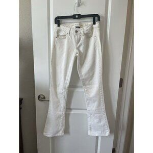 American Eagle Outfitters Women's Boot Cut Jeans - White